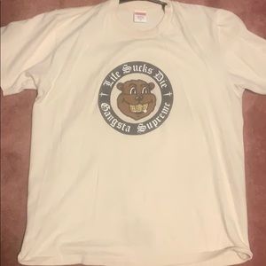Supreme “life sucks die” T-shirt